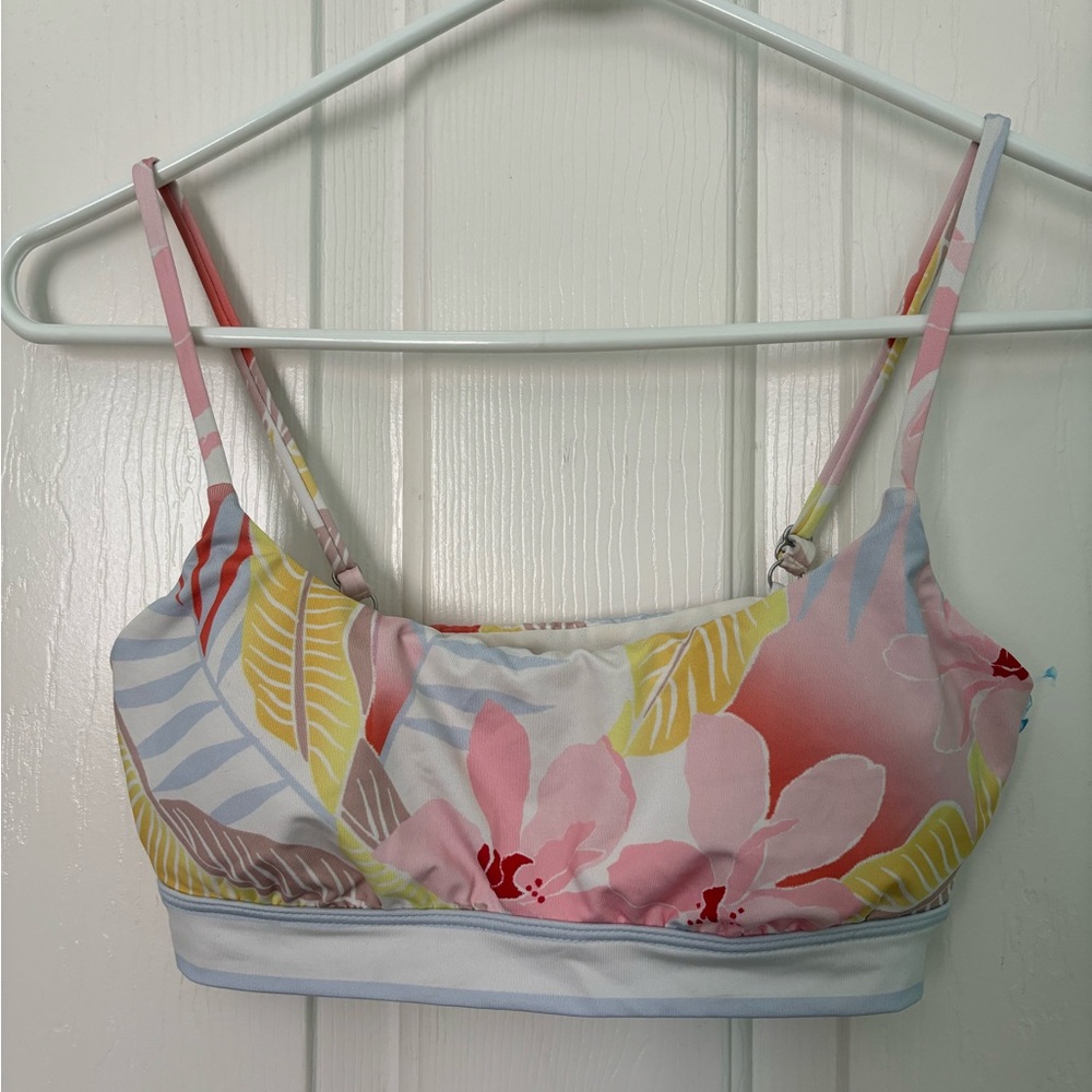 BILLABONG multi colored bikini top